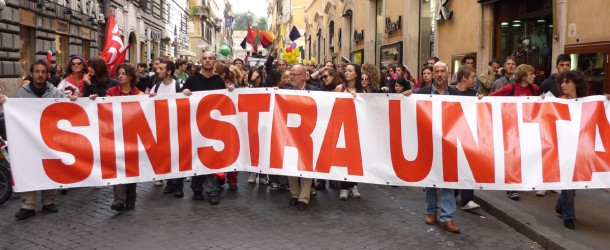 L’unica alternativa è la sinistra